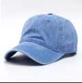 Men's & Women's Plain Colour Denim Washed Baseball Cap Snapback Hats. 