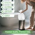 20/80Pcs 60x65cm Compostable Open Top Trash Bags Biodegradable Large Garbage Bags for Kitchen Office.