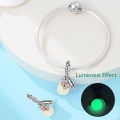 New 925 Silver Plated Princess Wishing Bottle Birthday Present Charms Beads Fit Original Bracelets Necklace Fine DIY Jewelry. 