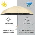 Mini UV Umbrella - Lightweight Folding Parasol Sunny Umbrella ,Reinforced Frame Portable Kids/Ladies' Sunshade Umbrella. 