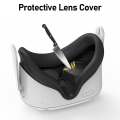 Face Pad Cover for Oculus Quest 2 with Lens Covers Protectors Washable VR Silicone Covers for Meta Quest 2 VR Accessories. 
