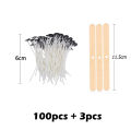 Pure Cotton Candle Wick Wick Bracket Silicone Punch Awl DIY Gift Candle Making Set Easy to Use.