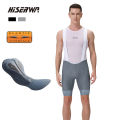 HISERWA Men Cycling Bib Shorts High Quality Mountain Bike Bib Shorts 7H Pro Team Elastic Interface Pad Men MTB Cycling Shorts. 