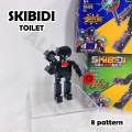 Skibidi Toilet Toilet Block Building Blocks Desktop Toys Developmental Building Blocks, Model Figures. 