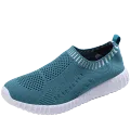 Women's Ultra Light Oversized Running Shoes, Fashionable Fly Woven Breathable Sports Sneakers. 