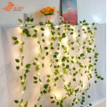 Premium Quality Bulbs and Leaves "10"Feet Fairy Light & "6"Feet Artificial Leaves| fairy lights for room decoration| lights for decoration| light| artificial flowers. 
