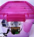 24 fertile eggs small semi automatic 220v domestic supply incubator brooder chicks hatching educational easy accurate manual works also on ups and generator. 