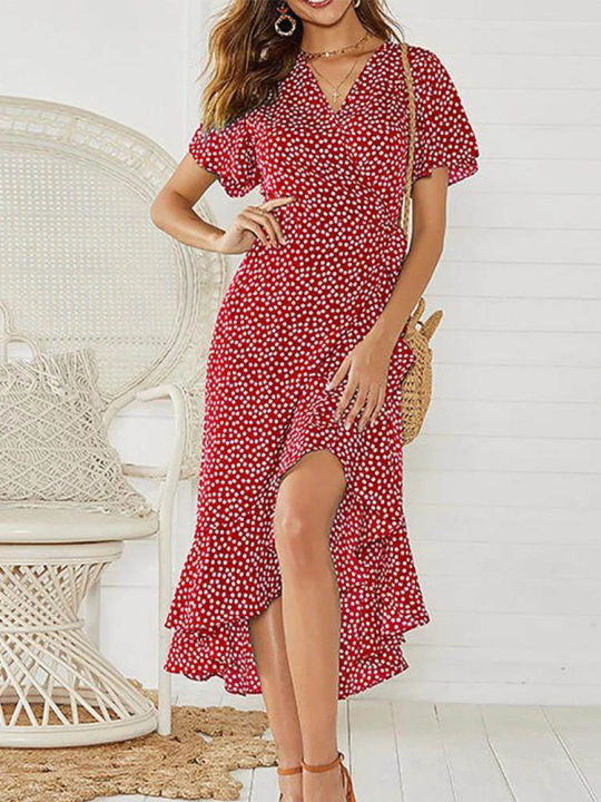 Summer%20Beach%20Maxi%20Dress%20Women%20Floral%20Print%20Boho%20Long%20Chiffon%20Dress%20Ruffles%20Wrap%20Casual%20V-Neck%20Split%20%20Party%20Dress%20Robe%20Femme%20-%20Image%205