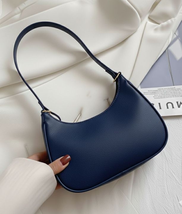 Korean%20Style%20Solid%20MultiColor%20Shoulder%20Bag%20for%20Women%20%7C%20Elegant%20&%20Stylish%20Underarm%20Hobo%20Clutch%20%7C%20Casual%20Trendy%20Crescent%20Purse%20For%20Women%20-%20Image%209