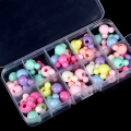10/15/24 Grids Jewelry Tool Box Gift For Beads Jewelry Earrings Ring Storage Box Display Case Organizer. 