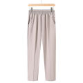 New spring and summer Women's Pants Mom Pants Elastic High Waist Casual Women Trousers Loose Straight. 