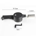 Portable Hand Crank Fan Air Blower Manual BBQ Grill Fire Starter Flame Exciter Cooking Tool for Barbecue Picnic Camping BBQ Tool. 