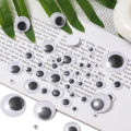 50/100/200pcs Self-adhesive Wobbly Wiggle Eyes 3D Moving Eye for DIY Scrapbooking Toys Dolls Kids DIY Accessories 5-24mm. 