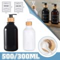 Soap Dispenser 300/500ml Thickened Refillable Shampoo Pump Bottle Lotion Container Soap Pump Tank Hand Wash Bathroom Accessorie. 