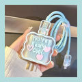 Cute Charging Protection Case Cover For iPhone 15 14 13 16 Pro Max 18w/20w Charger Protector Cable Organiser Data Winder Sleeve. 