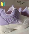 Women's Sneakers Fashion Chunky Sole Sports Joggers High Heel Casual vulcanize Shoes for Girls BTS KPOP purple shoes. 