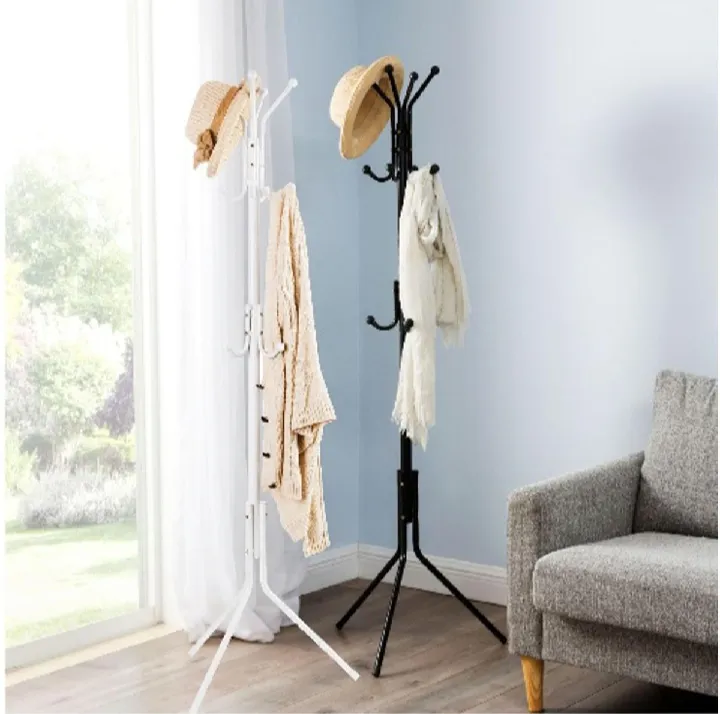 Coat Hanger Metal Steel Vintage Style Hanger Rack (12 Hook) | Daraz.pk