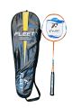 Fleet single Badminton racket for standard ages with china premium quality material upgrade your games (Total joint less). 