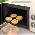10PCS/set Reusable Cupcake Egg Tart Mold Cookie Pudding Mould Multifunctional Nonstick Cake Baking Cups Baking Mold Pastry Tools.