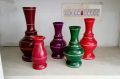 7 Inch colourful wooden flower vase classic style/ wooden craft vase /home decor wood flower vases.