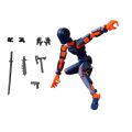 Titan 13 Action Figure Toy Multi-Jointed Movable Shapeshift Robot T13 3D Printed Mannequin Robot Display Model Desktop Ornaments. 