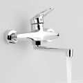 Kitchen Faucet Mixers Wall Mounted Single Handle Mixer Tap Sink Faucet Rotation Hot Cold Water Mixer Mop Pool Tap Basin Faucet.