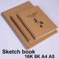 160g Sketchbook Line Circle Sketching Book Drawing Sketchpad for Kids Students Art Supplies School Stationery. 