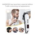 Kemei KM-809A Digital AC/DC Electric Rechargeable Professional Hair Clipper Trimmer. 