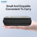Eaget 2.5 Inch HDD Box Bag Case Portable Hard Drive Bag for External Portable HDD Box Case Storage Protection Black.