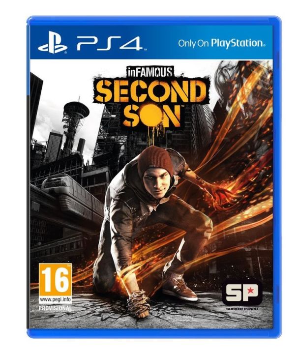ps4 used game Infamous Second Son playstation 4 Dvd ps4 cd used infamous second son ps4 used game