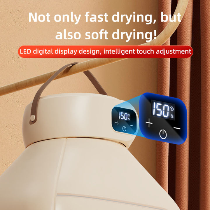 Portable%20Electric%20Dryer%20Multifunctional%20Dryer%20Foldable%20Timed%20Fast%20Drying%20Low-noise%20Warm%20Air%20Heating%20Clothing%20Care%20Mini%20Dryer%20-%20Image%204