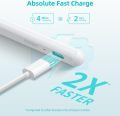 Metapen iPad Pencil A8 for All iPad Models丨2X Faster Charge & More Durable Tip丨Alternative for Apple Pen Pencil 1st/2nd Generation, Stylus for iPad Air 5/4/3, iPad Pro12.9 6th/11 4th, Universal iPad Pencil. 