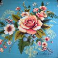 New Design Luxury Panel Bedsheet king size(8feet×7.5feet) with 2 standard size pillows cover for home decorations..