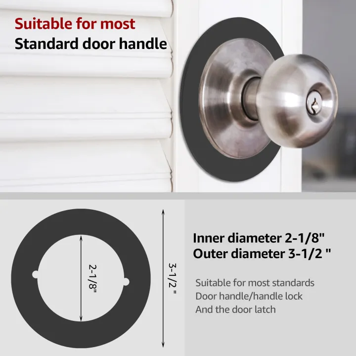 2%20Pcs%20Door%20Knob%20Plates%20Round%20Version%20Stainless%20Steel%20Door%20Reinforcement%20Plate%202-1/8"%20Inner%20Diameter%203-1/2"%20Outer%20Diameter%20Scar%20-%20Image%206