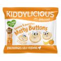 Kiddylicious Banana & Pumkin Melty Bottons 6g. 