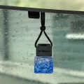 Car Decoration Essential Oil Diffuser Fragrance Air Freshener Scent Perfume Bottle Ornament Hanging Empty Bottle Accessory. 