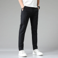 2024 Spring Summer Ultra-thin Men's Stretch Slim Straight Casual Pants High Quality Fashion Breathable Golf Sports Trousers.