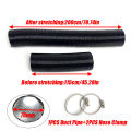 Air Diesel Heater 75mm Diameter 200cm Length Duct Pipe Tube Hose Outlet Exhaust Joiner Connector For Webasto Eberspaecher. 