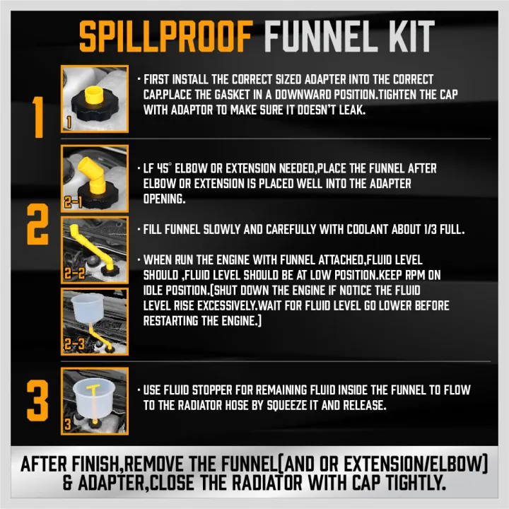 Hongkong60%20Car%20Accessories%2015Pcs/Set%20Plastic%20Funnel%20Contains%20Fits%20All%20Vehicles%20Oil%20Pouring%20Tool%20Anti-Spill%20Coolant%20Filling%20Kit%20-%20Image%205