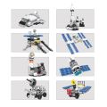 COGO Kids 778 PCS 8in 1 Aerospace set Children Spacecraft Lego bricks building blocks Kids Toys. 
