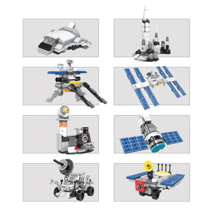 COGO%20Kids%20778%20PCS%208in%201%20Aerospace%20set%20Children%20Spacecraft%20Lego%20bricks%20building%20blocks%20Kids%20Toys%20-%20Image%204