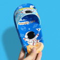 Children‘s Spaceman Slides Cute Cartoon Astronaut Toddler Slippers for Boys and Girls Open-Toed Sandals. 