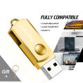 High speed USB Flash Drive 128MB Rotation Pen Drive Pendrive USB Memory Stick Business Promotion Gifts U disk. 