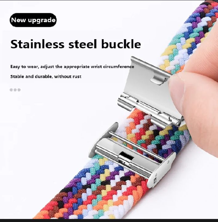 20mm%20Sports%20Nylon%20Straps%20For%20SAMSUNG%20GALAXY%20Watch%205/6/Pro/4/4%20Classic/3/46mm/42mm/40mm/44mm%20Straps%20Active%202Gear%20S3%2022mmStraps%20-%20Image%204
