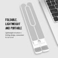 New High Quality Laptop Stand - Adjustable Portable Laptop Stand For Desk - Foldable Plastic Non-Slip Stand For Laptop And Tablet. 