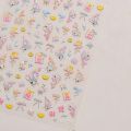 Bottled Bagged Stars Swimming Rings Rainbow Jellyfish Bubbles Stars Summer Ocean Self Adhesive Nail Art Sticker Manicure Decal.