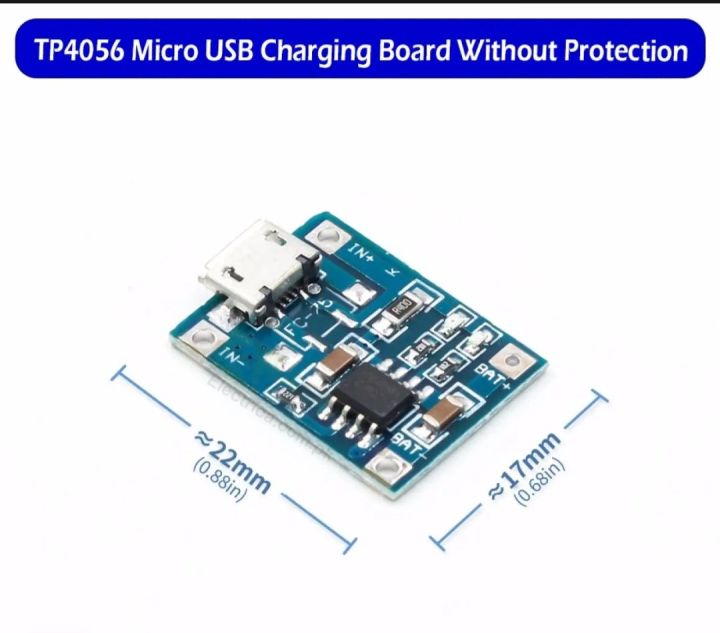 Pack%20of%202,TP4056%20lithium%20ion%20battery%20charging%20module,%20Micro%20USB%20interface%20-%20Image%202