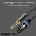 6.35mm XLR Male And Female Microphone Cable Large Three Core Large Two Core Mixing Table Power Amplifier Sound Cable. 