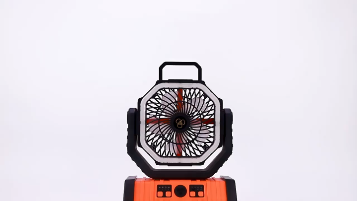 Rechargeable fan and Light