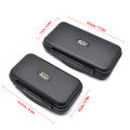 Waterproof Fly Fishing Box Black Tackle Lure Bait Fish hook Box ABS Plastic Fishing Accessory Tool Storage Box For fishing goods. 